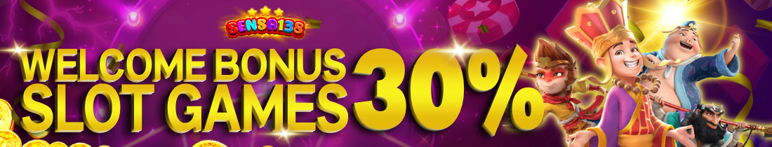 Welcome Bonus 30% Khusus Slot